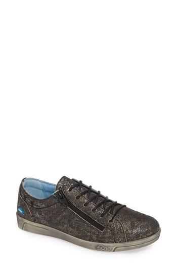 Women's Cloud 'aika' Leather Sneaker .5-12us / 43eu - Black