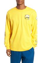 Men's Adidas Originals Long Sleeve Graphic T-shirt - Yellow