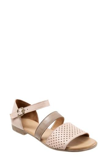 Women's Bueno Janet Perforated Flat Sandal Us / 41eu - Pink