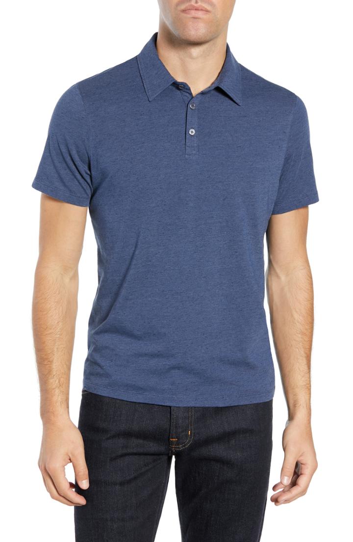 Men's Zachary Prell Cadler Fit Polo Shirt, Size X-large - Blue