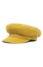 Women's Brixton Fiddler Baker Boy Cap - Yellow