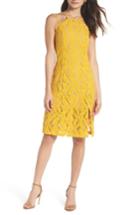 Women's Ali & Jay Plantain Lace Halter Dress - Yellow