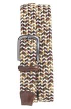 Men's Torino Belts Woven Belt - Brown Multicolor
