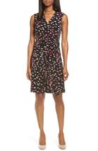 Women's Vince Camuto Abstractions Print Wrap Dress