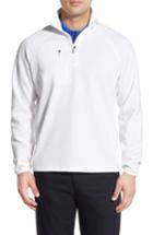 Men's Bobby Jones Xh2o Crawford Stretch Quarter Zip Golf Pullover - White