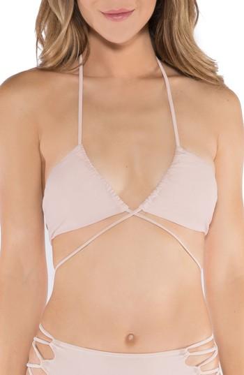 Women's Byrds Of Paradise Aleja Wrap Bikini Top - Pink