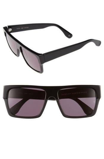 Women's Sunday Somewhere 'mbp' 55mm Rectangular Sunglasses -