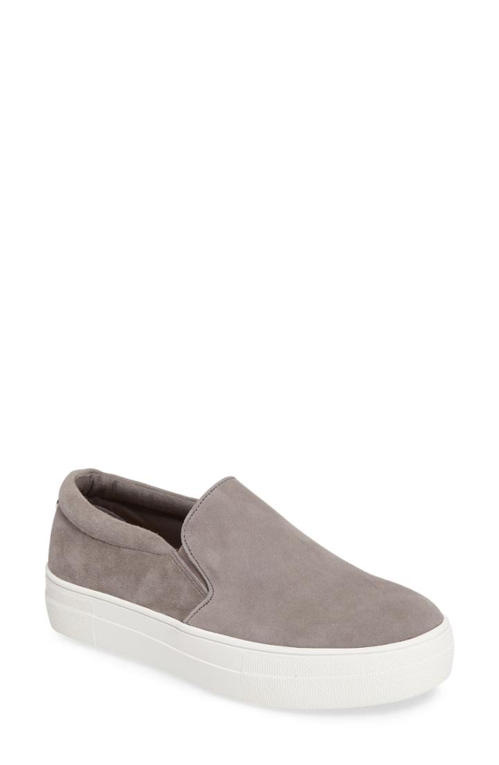 Women's Steve Madden Gills Platform Slip-on Sneaker W - Grey