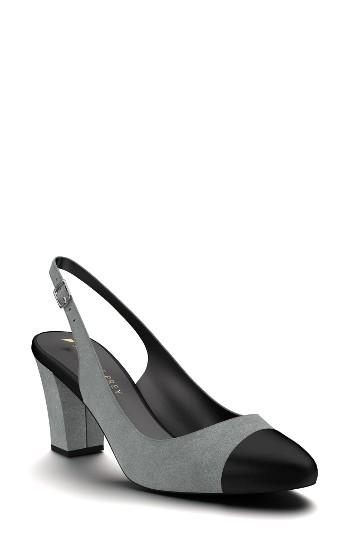 Women's Shoes Of Prey Slingback Pump B - Grey