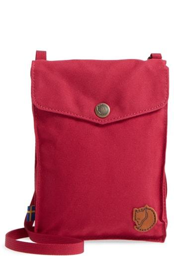 Fjallraven Pocket Crossbody Bag - Purple
