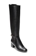 Women's Cole Haan Avani Grand Knee-high Stretch Boot B - Black