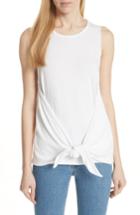 Women's Rag & Bone/jean Bigsby Tie Front Tank - White