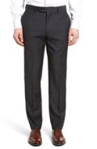 Men's Bensol Pin Dot Wool Trousers - Grey