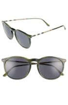 Women's Burberry 54mm Sunglasses - Grey/ Green
