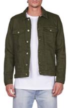 Men's Barney Cools B. Rigid Jean Jacket, Size - Green