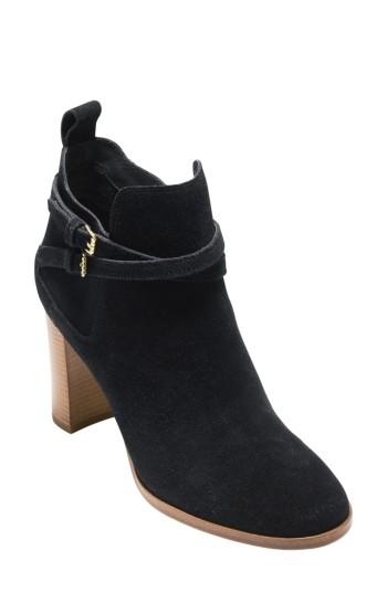 Women's Cole Haan Linnie Bootie .5 B - Black