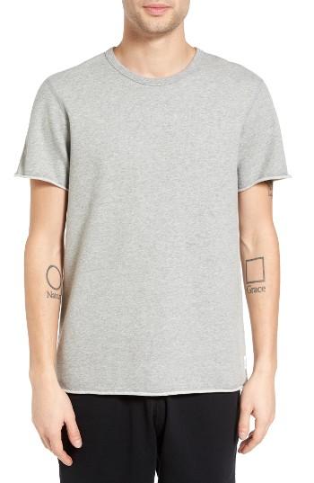 Men's Reigning Champ Raw Edge T-shirt - Grey