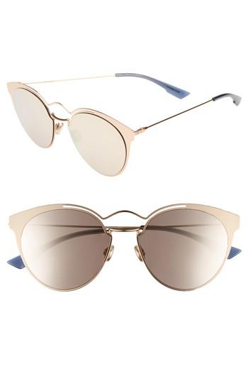 Women's Dior Nebuls 54mm Sunglasses - Gold Copper