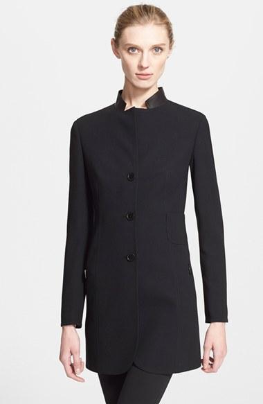 Women's Akris 'parker' Double Face Wool Jacket