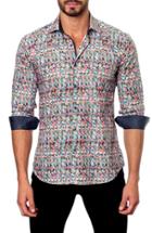 Men's Jared Lang Trim Fit Sport Shirt - Pink