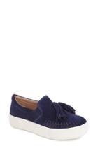 Women's Jslides 'aztec' Tassel Slip-on Sneaker M - Blue