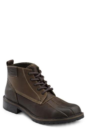 Men's G.h. Bass & Co. 'brigg' Plain Toe Boot .5 M - Brown