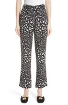 Women's Etro Leopard Print Pants Us / 38 It - Black