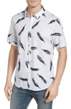 Men's 7 Diamonds New York Soul Print Woven Shirt