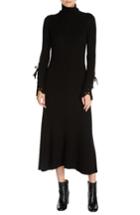 Women's Maje Knit Midi Dress - Black