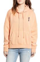 Women's Obey Hester Pullover Hoodie - Coral