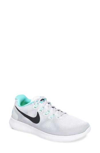Women's Nike Free Rn 2 Running Shoe .5 M - White