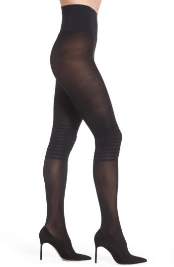 Women's Commando Moto Tights - Black