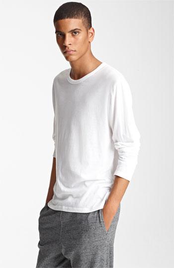 T By Alexander Wang Long Sleeve T-shirt White
