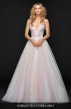 Women's Hayley Paige Hawthorne Sleeveless Tulle Ballgown, Size In Store Only - White
