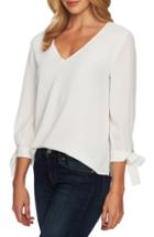 Women's Cece Tie Sleeve Top - Ivory