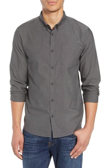 Men's O'neill Banks Oxford Woven Shirt - Black
