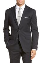 Men's Bonobos Trim Fit Solid Stretch Wool Sport Coat R - Grey