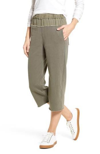 Women's Stateside Crop Terry Sweatpants - Green