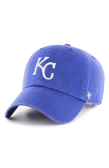 Men's '47 Clean Up - Mlb Ball Cap - Blue