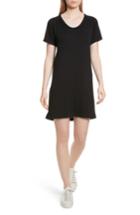 Women's Rag & Bone/jean Raglan T-shirt Dress, Size - Black