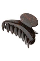 France Luxe 'couture' Jaw Clip, Size - Brown