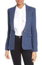 Women's Smythe Polka Dot Linen Blend Blazer