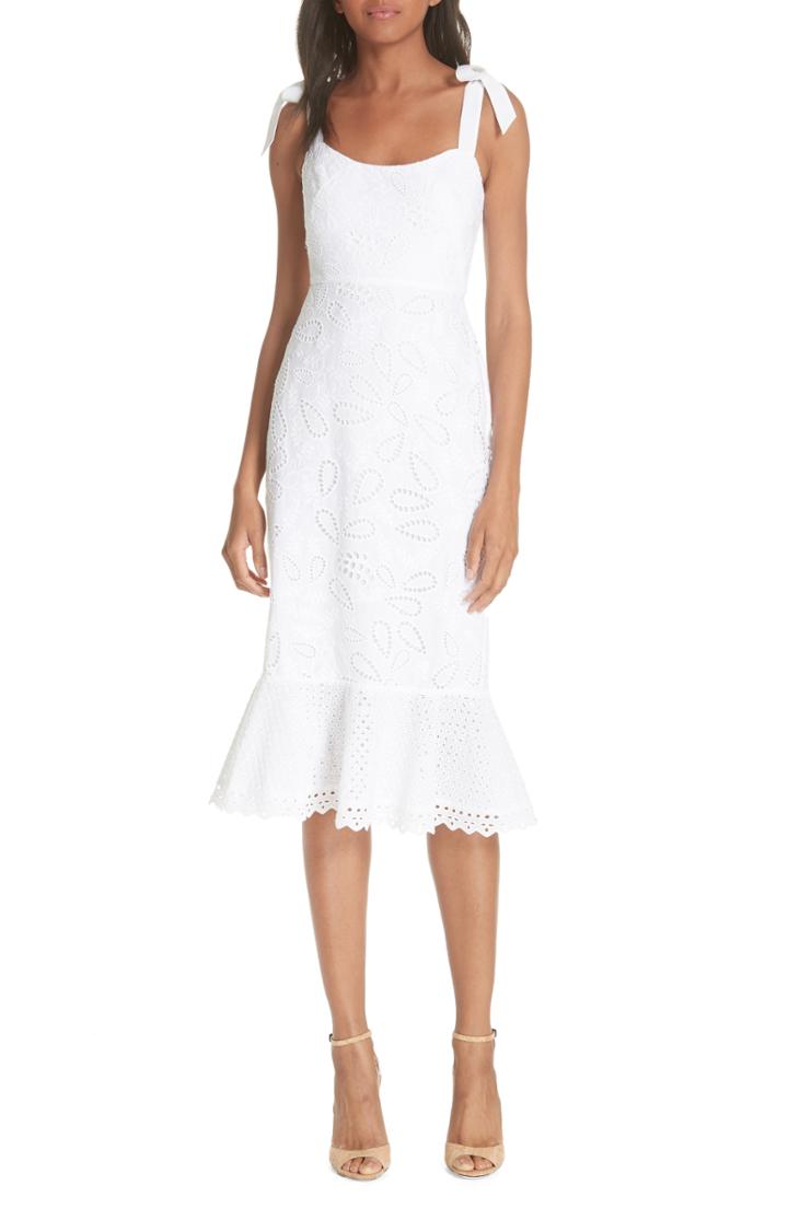 Women's Saloni Rosie Eyelet Dress