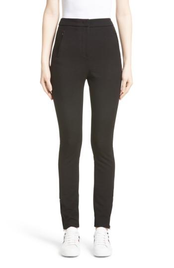 Women's Moncler Slim Stretch Pants Us / 38 It - Black