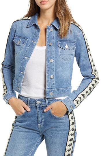 Women's Kappa Authentic Boetino Denim Jacket - Blue