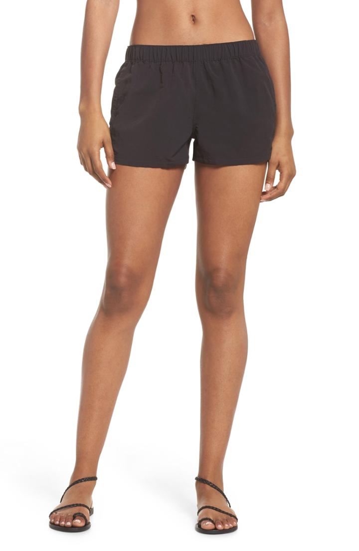Women's Patagonia Barely Baggies Shorts - Black