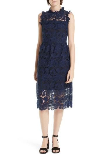 Women's Kate Spade New York Lace Midi Dress - Blue