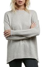 Women's Volcom Yarn Moji Sweater - Grey
