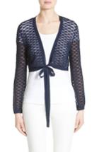 Women's Lafayette 148 New York Knit Lace Shrug
