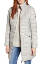 Women's Bernardo Packable Walking Coat - Grey